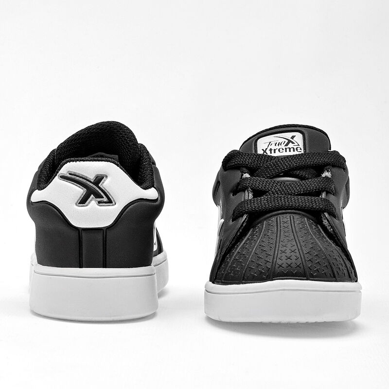True Extreme Tenis Urbanos Para Beb&eacute; Negro Blan... image number null
