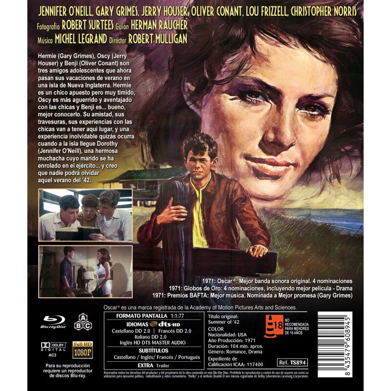Verano del 42 [Blu-ray] (1971) image number null
