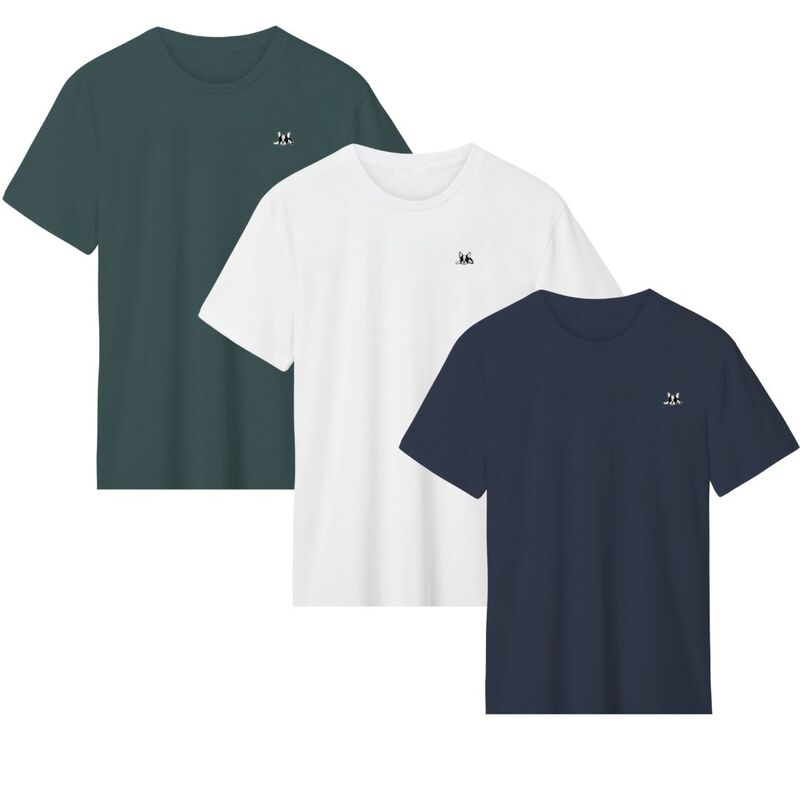 Set de 3 playeras Bark and Hide Playera Para Ho... image number null