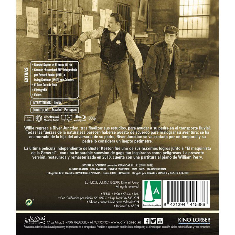 El h&eacute;roe del r&iacute;o [Blu-ray] image number null