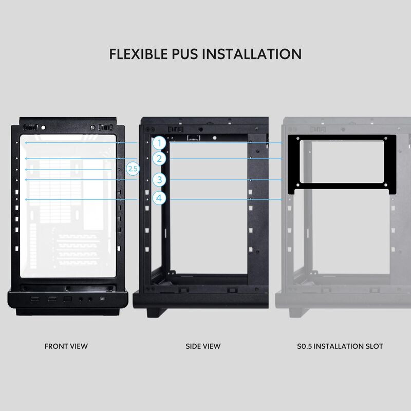 Chasis Lian Li A3x-wd Micro Form Factor De 26,3... image number null