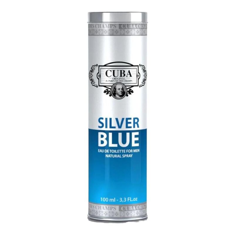 Perfume Cuba Paris Silver Blue Edt 100 Ml image number null
