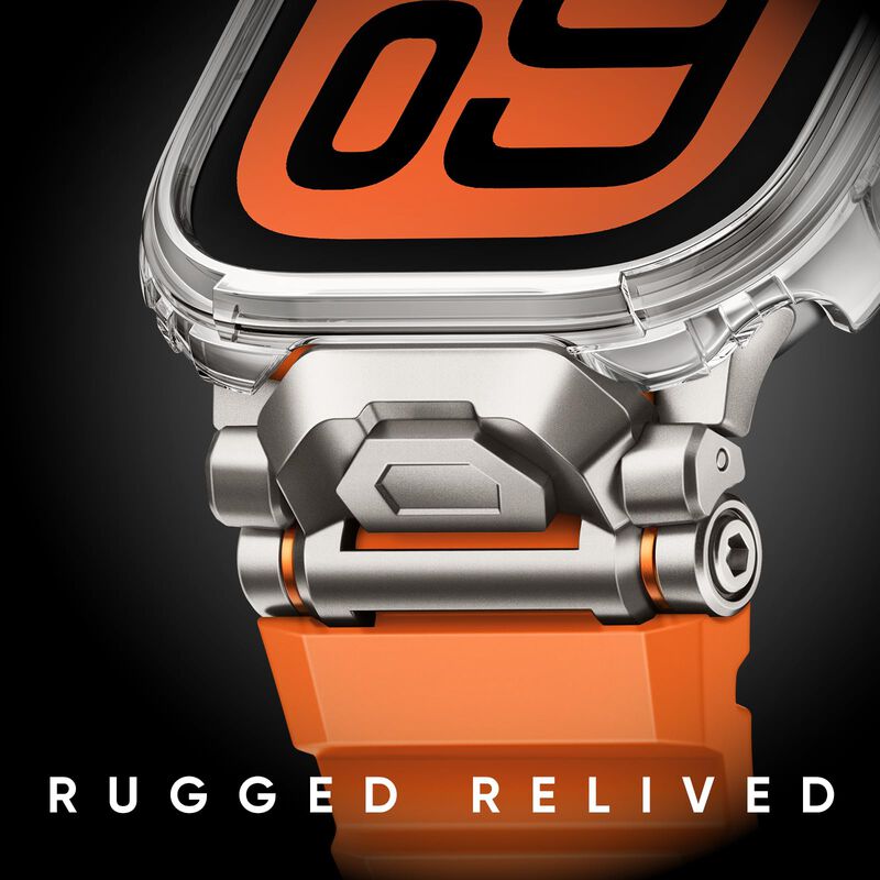 Correa Suitisbest 46mm Silicona Deportiva Naran... image number null