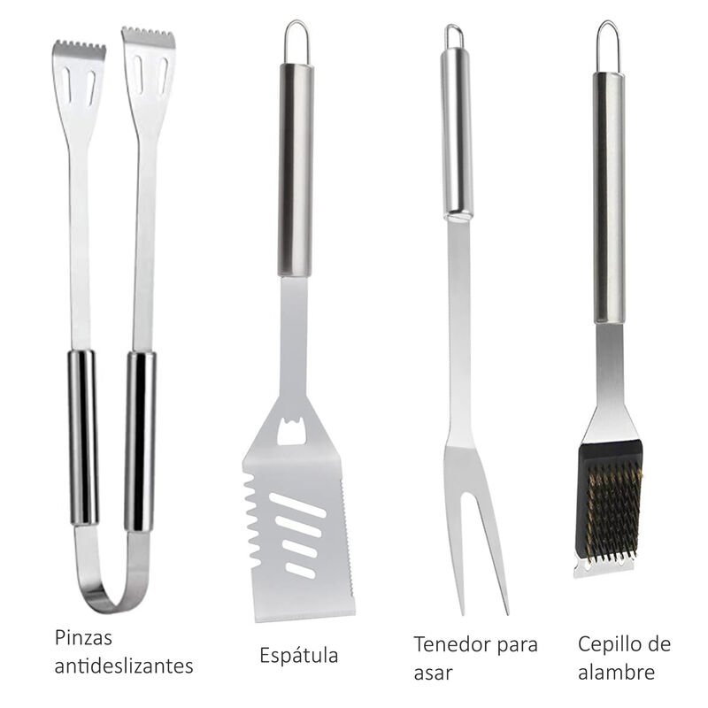 Juegos de Utensilios de Asador Modelo Carioca 3... image number null
