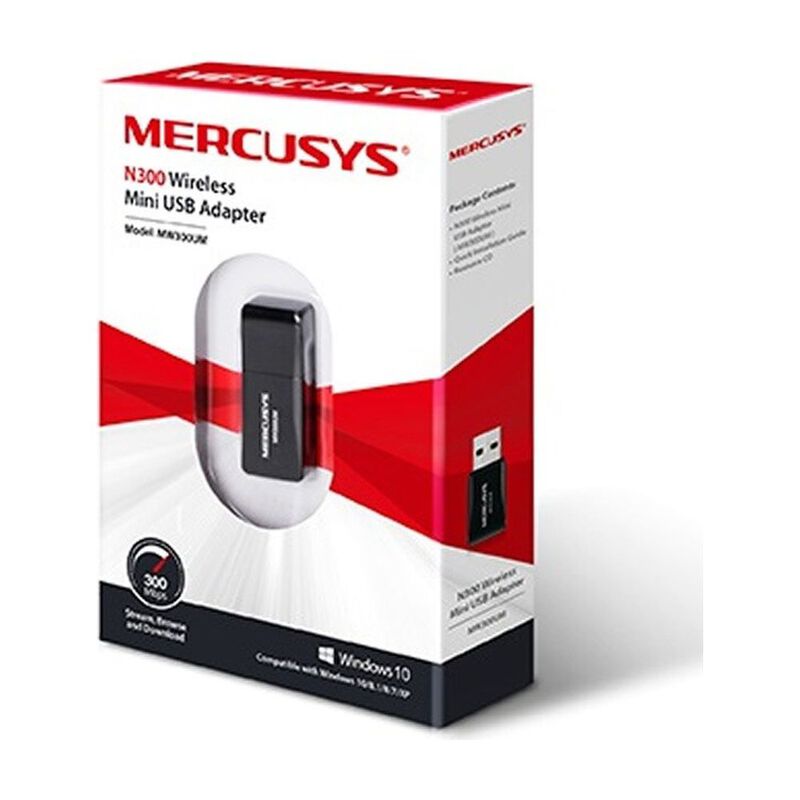 Tarjeta De Red Tp Link Mw300um 300mbps Negro image number null