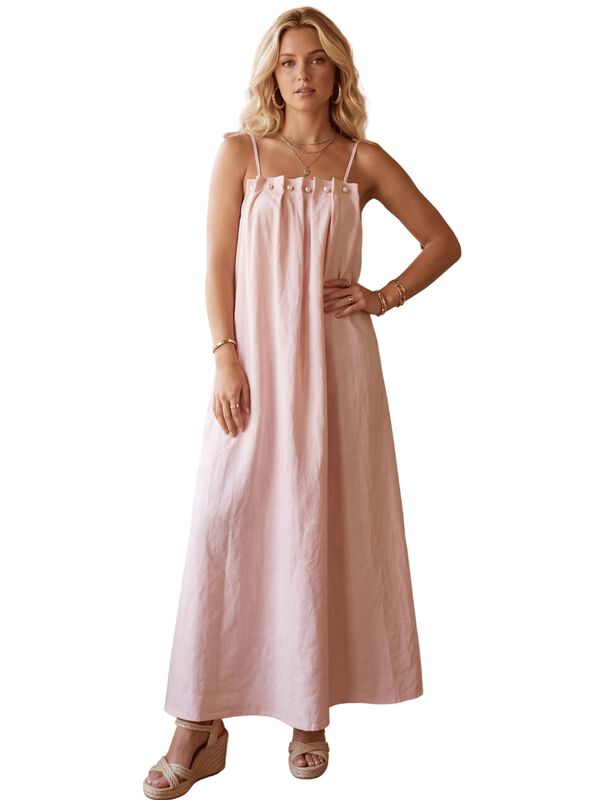 Vestido Casual Largo Para Mujer Malabis Ves-104... image number null