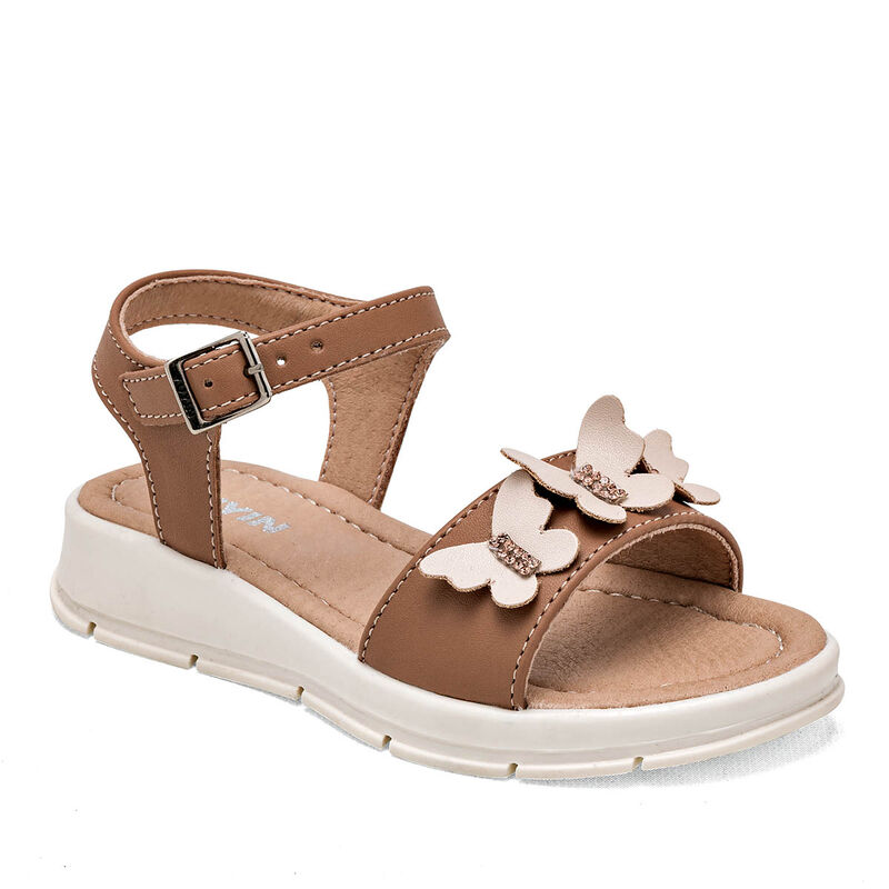 Yuyin Sandalia para beb&eacute; ni&ntilde;a camel beige image number null