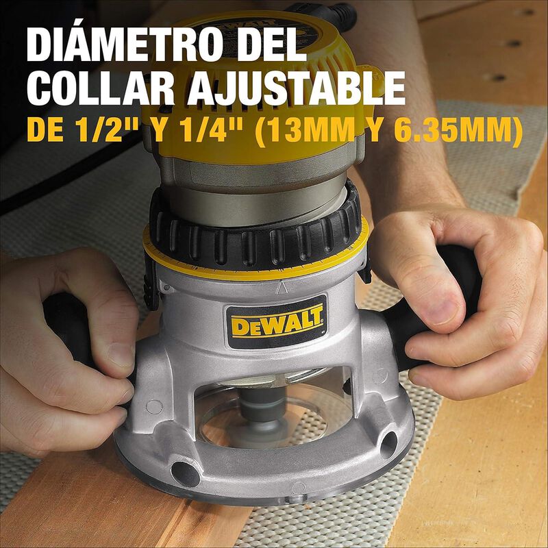 Router Dewalt 1 3/4" 1.75hp Profesional Modelo ... image number null