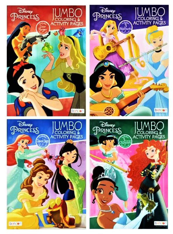 Set De Libros Para Colorear Y Actividades Disne... image number null