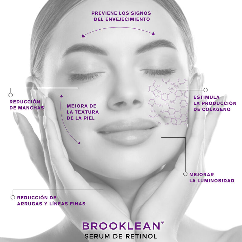 KIT DE 2 PIEZAS SERUM RETINOL BROOKLEAN image number null