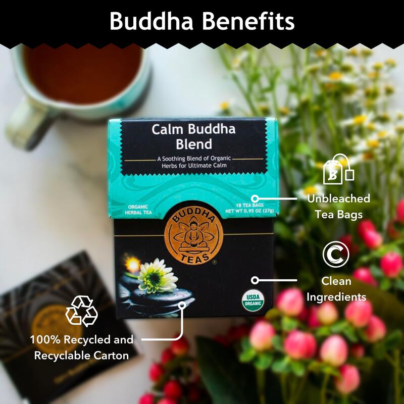 Buddha Teas - Mezcla Calm Buddha (18 Bolsas) image number null