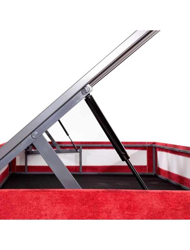 Cama Closet Dormimundo Individual Roja 30 cm image number null