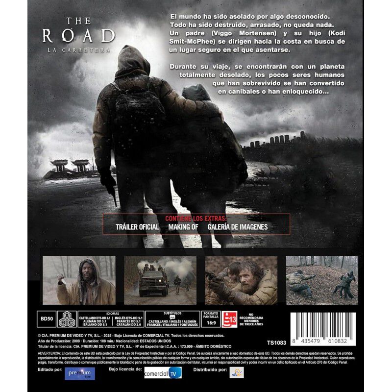 La Carretera (con Funda Y 8 Postales) [blu-ray]... image number null