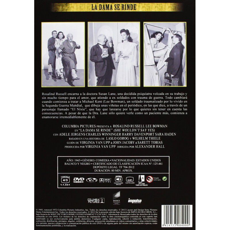 La Dama No Se Rinde (dvd) image number null