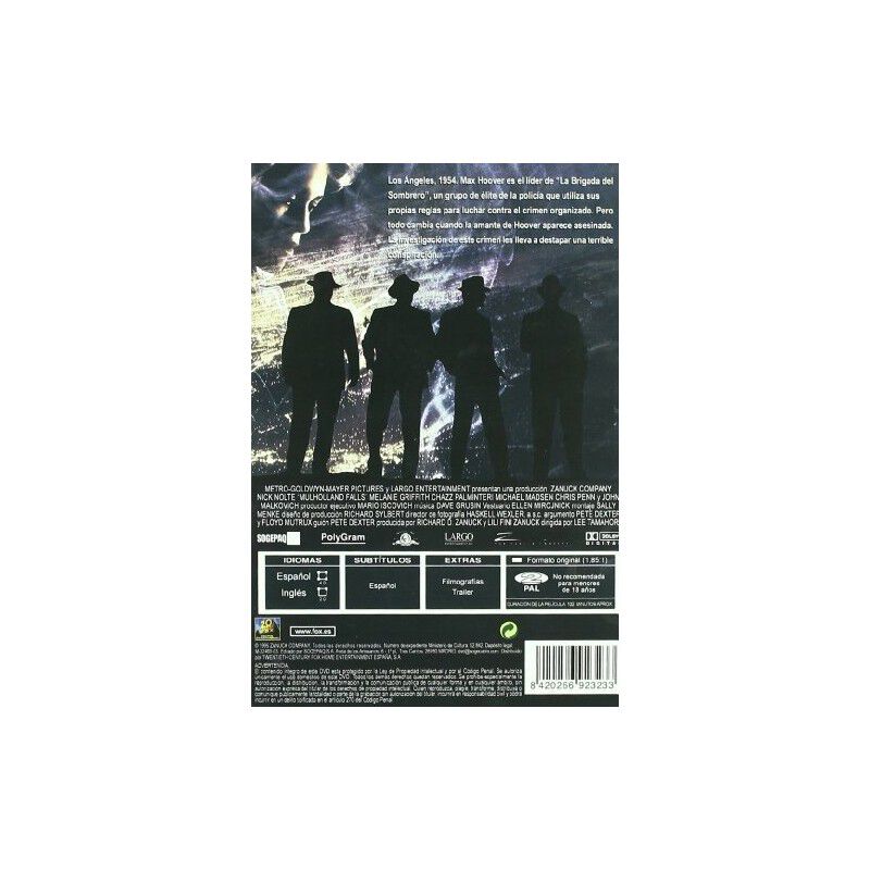 Mulholland Falls (la Brigada Del Sombrero) [dvd... image number null