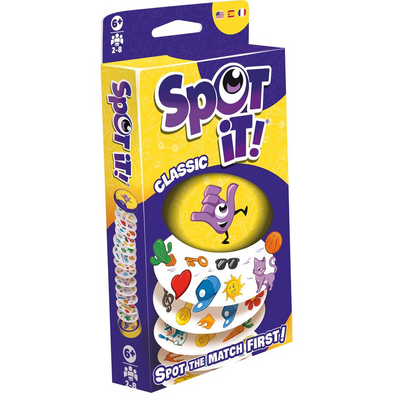 Juego De Cartas Zygomatic Spot It! Bl&iacute;ster Ecol... image number null