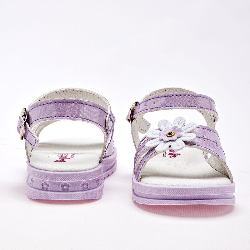 Chaparrin Sandalia para bebé niña lila charol image number null
