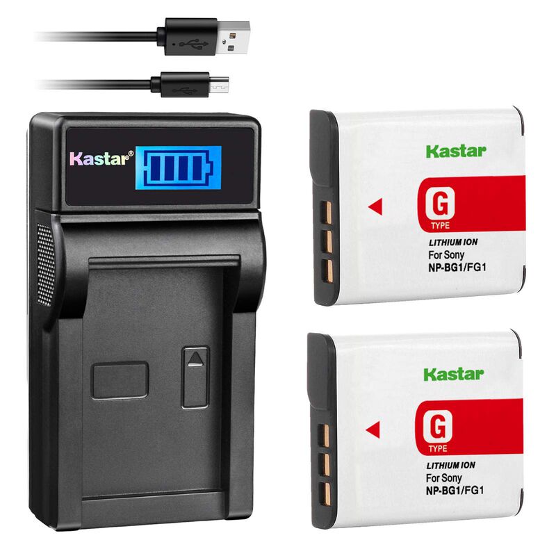 Cargador De Bater&iacute;a Kastar Lcd Slim Usb Para So... image number null