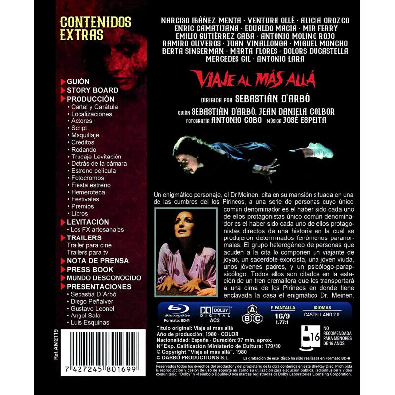 Viaje al m&aacute;s all&aacute; (Bd-R) (Bluray) [Blu-ray] image number null