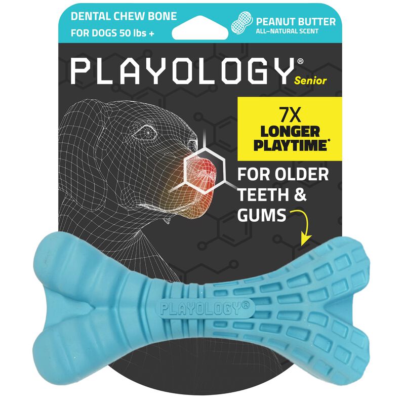 Juguete De Masticar Para Perros Senior Playolog... image number null