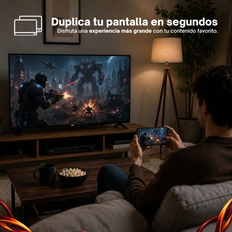 Pantalla Jvc  Smart Tv 43 Pulgadas Full Hd Led ... image number null