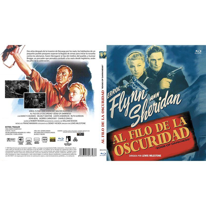 Al Filo De La Oscuridad Bd 1943 Edge Of Darknes... image number null