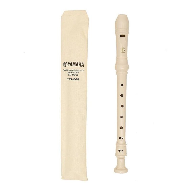 Yamaha Flauta Dulce Soprano Escolar En C Yrs-24... image number null
