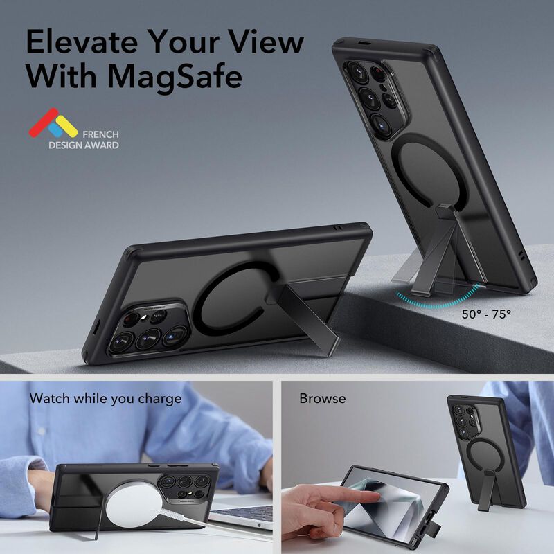 Funda Esr Magsafe Con Soporte Para Samsung Gala... image number null