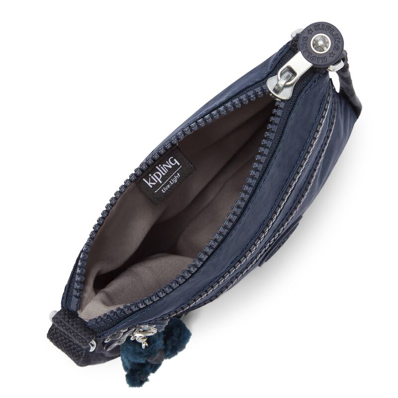 Bolsa Kipling Keiko Mini De Nailon Azul Resiste... image number null