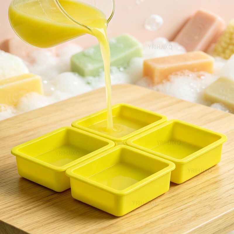 Moldes Para Jab&oacute;n Yrihjixq 2 Pzas 8 &times; 6 &times; 4 cm ... image number null
