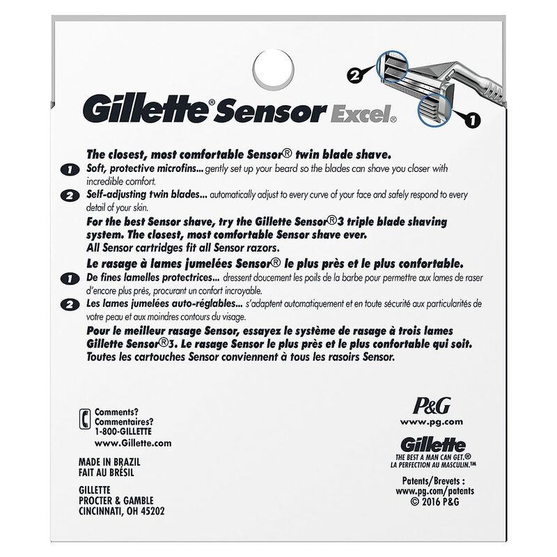 Recambios Para Cuchillas De Afeitar Gillette Se... image number null