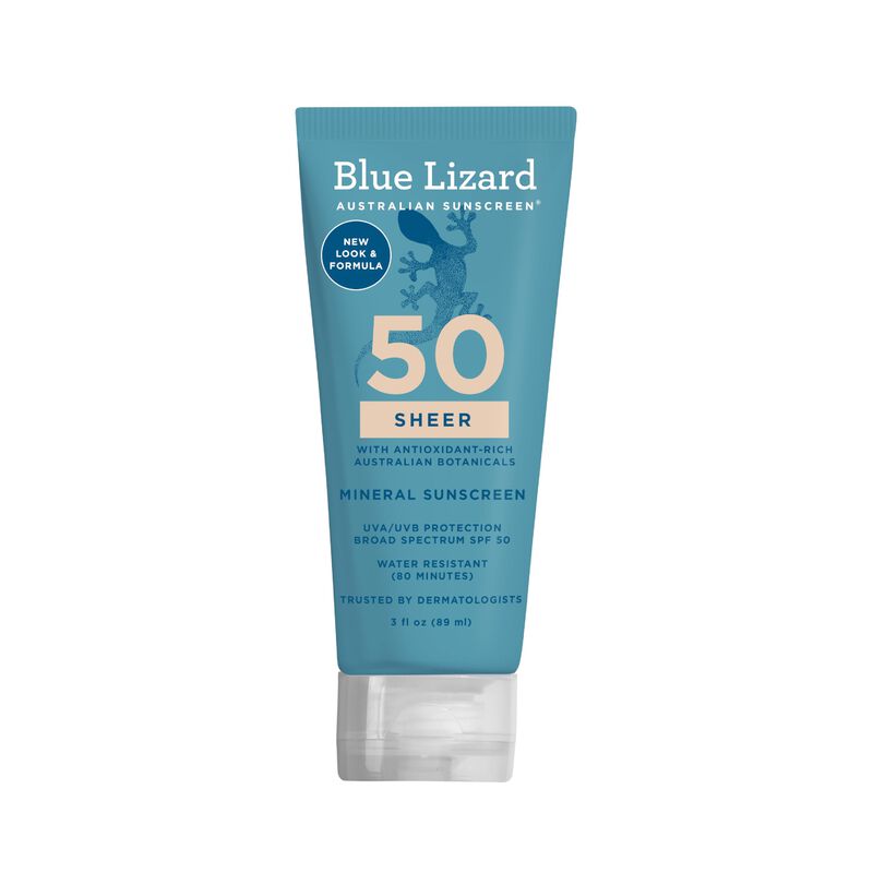 Loci&oacute;n De Protecci&oacute;n Solar Blue Lizard Sheer Mi... image number null