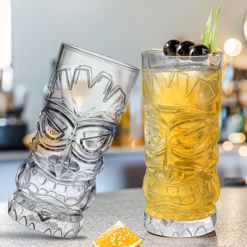 Tiki Cups Hacaroa De Pl&aacute;stico Transparente Para... image number null