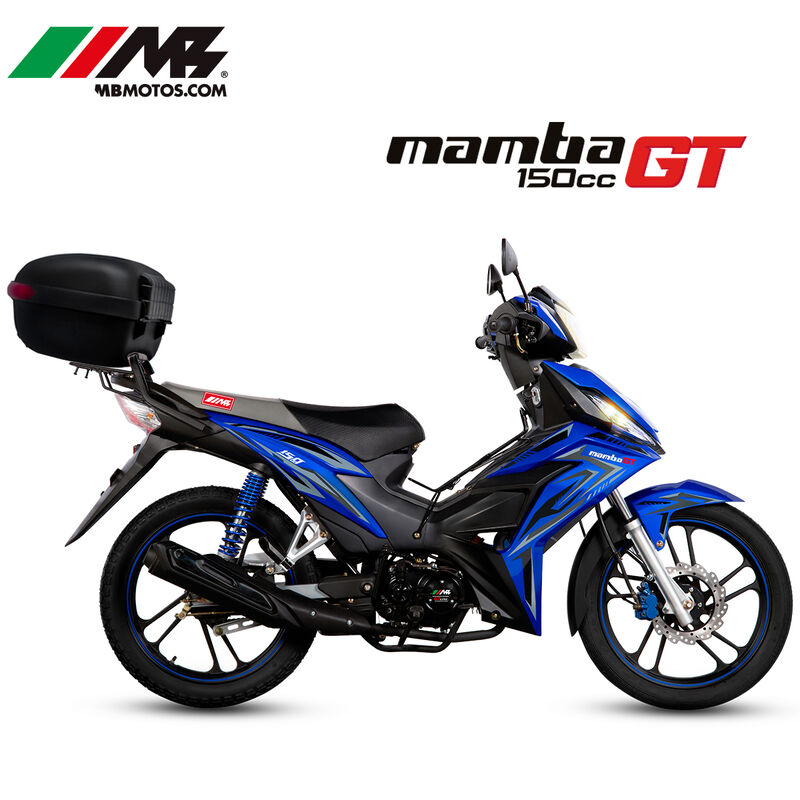 Motocicleta semiautomatica Mamba Gt 150 Azul image number null
