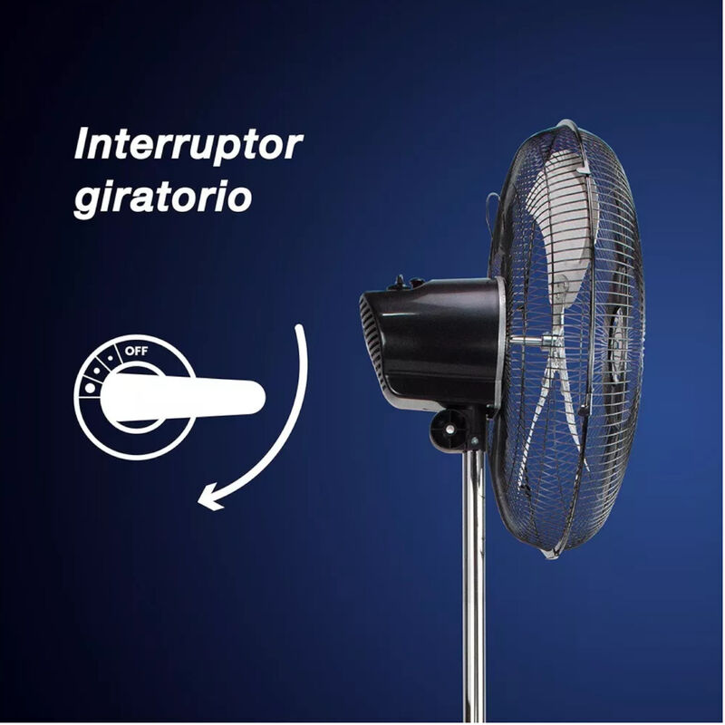 Ventilador de Pedestal 18" MYTEK 3357 3 Velocid... image number null
