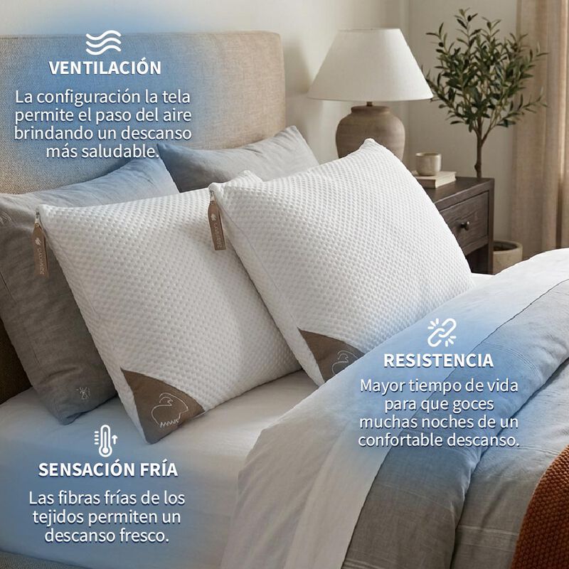 Almohada Therapedic Cashmere Tibet Std. image number null