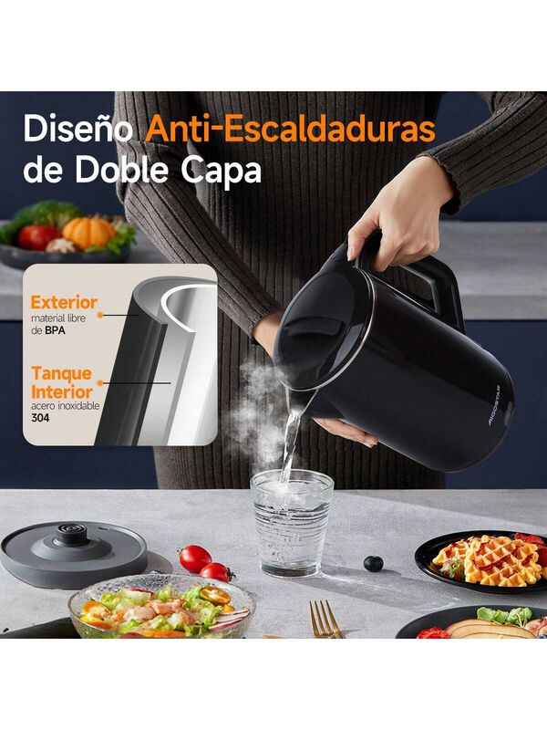 Hervidor El&eacute;ctrico De Agua Jarra 1.7 L 1200w Ai... image number null