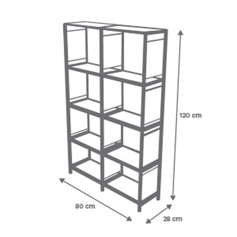 Organizador de Estructura Metal/Pl&aacute;stico 5 Nive... image number null