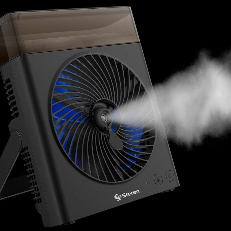 Ventilador personal con rociador y bater&iacute;a reca... image number null