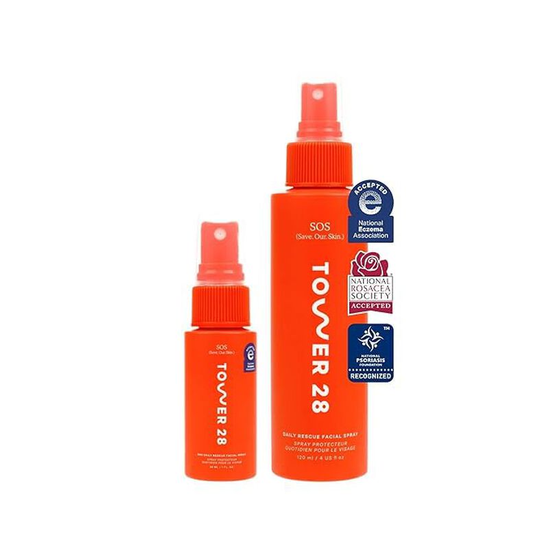 D&uacute;o De Spray Sos Daily Rescue Tower 28 Para Pie... image number null