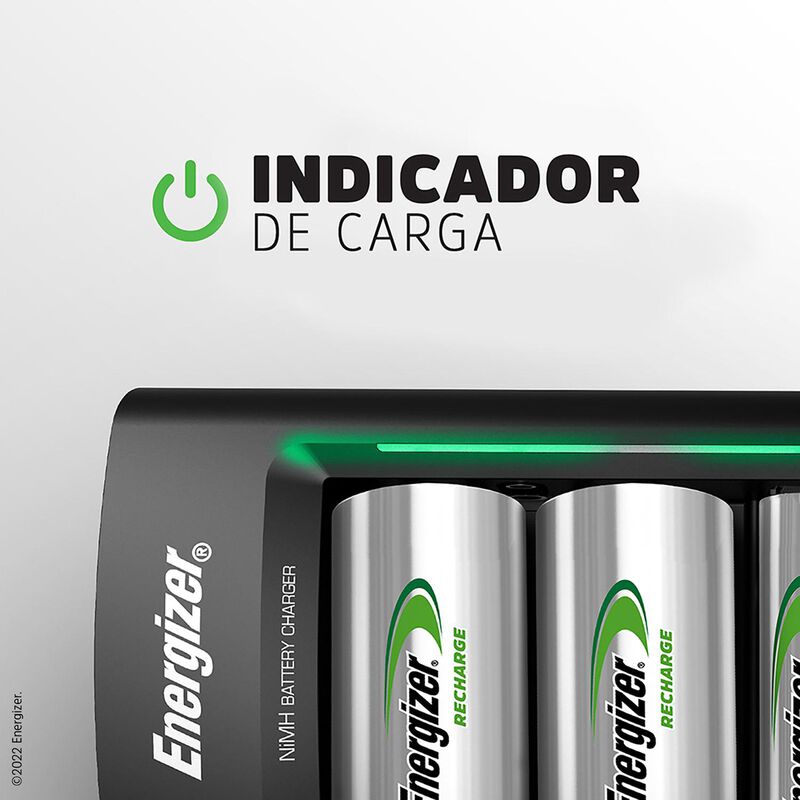 Cargador Universal De Pilas Energizer + 2 Pila ... image number null