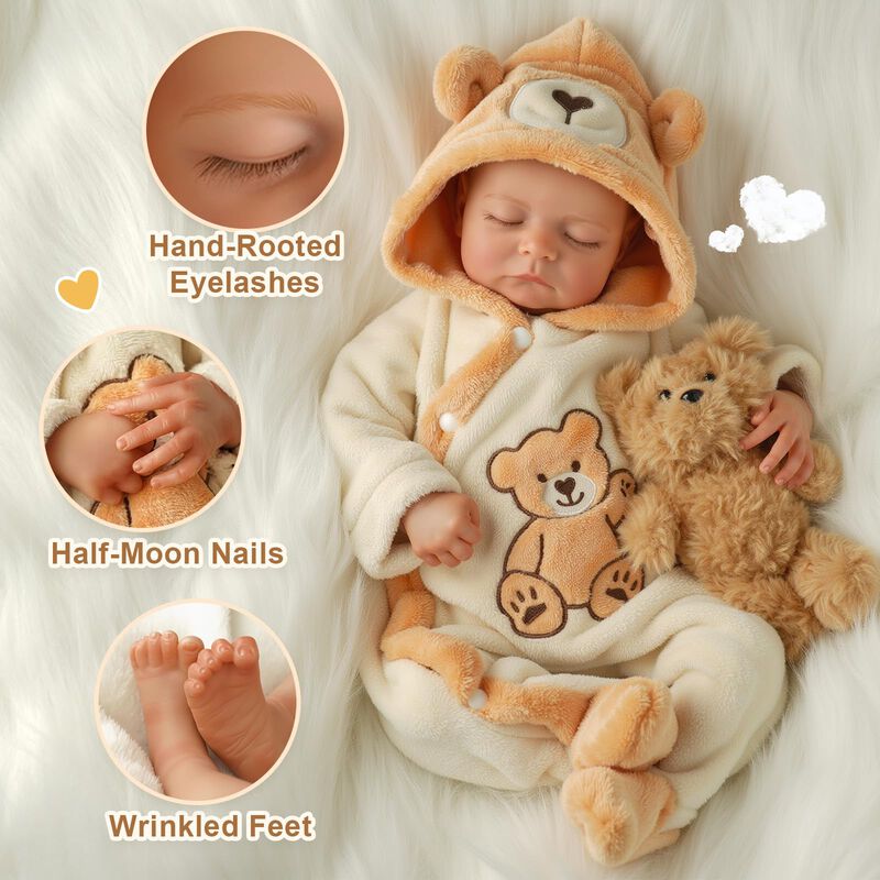 Mu&ntilde;eca Reborn Babeside Noah Boy, 50 Cm, Cuerpo ... image number null