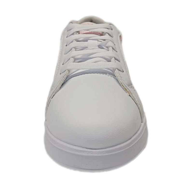 Tenis Dama Polo Estilo Mujer Blanco Con Rosa image number null