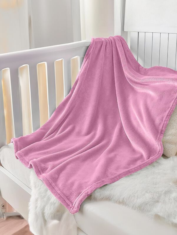 Cobija para Bebé Ultra Suave Fiusha Liso Bluela... image number null