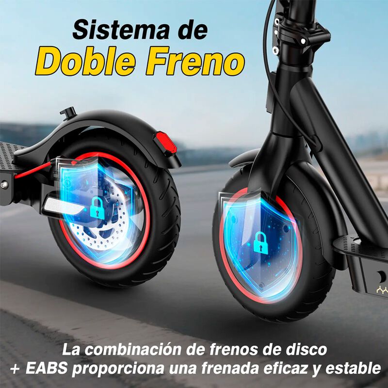 Scooter Eléctrico Honey Whale E9T Negro image number null