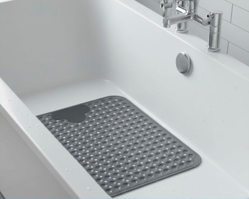 Tapete para Ba&ntilde;o Antideslizante con Ventosas y ... image number null