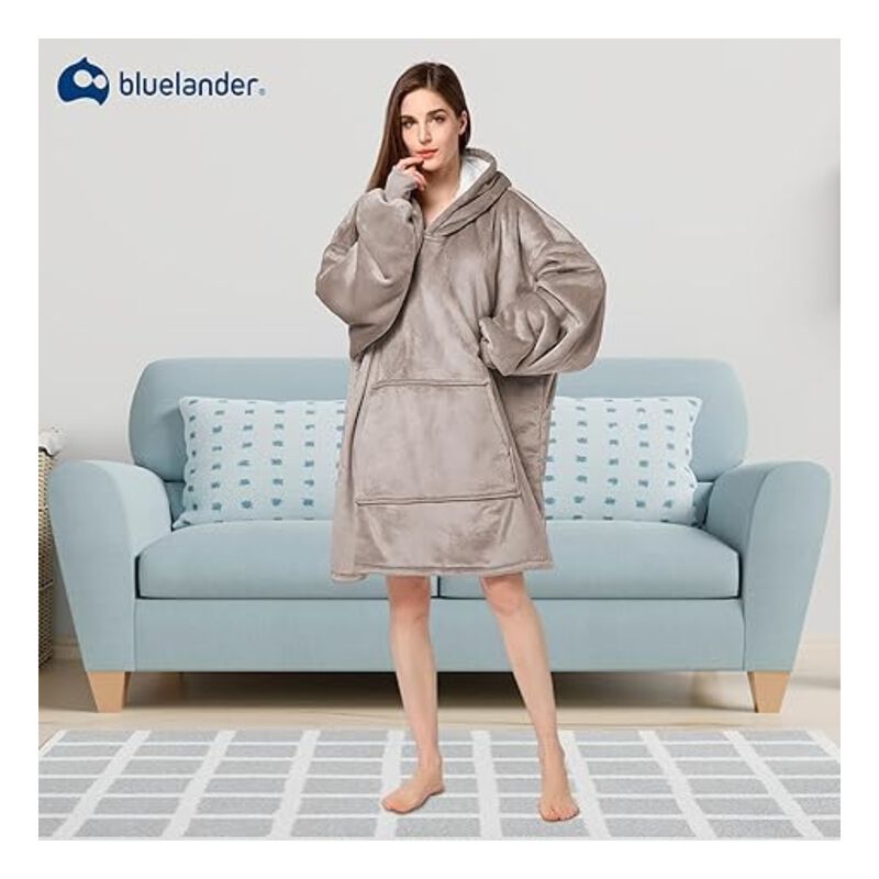 Sudadera Cobija Manta con Borrega Bluelander image number null