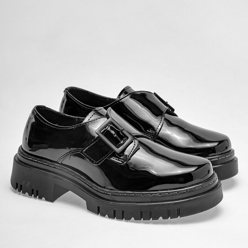 Green Love Zapatos para mujer negro charol image number null