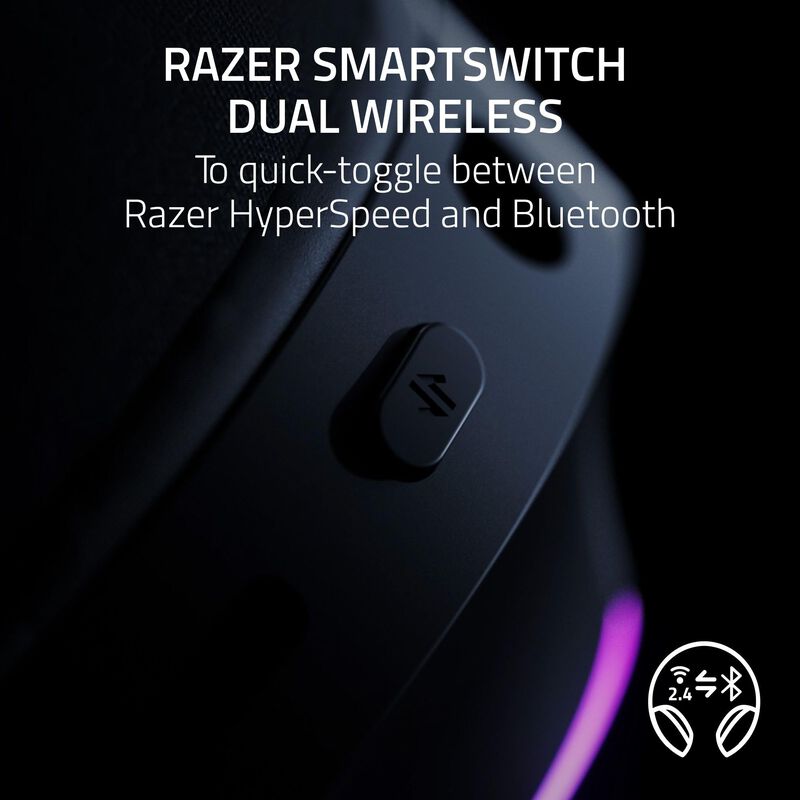 Auriculares Inal&aacute;mbricos Para Juegos Razer Barr... image number null