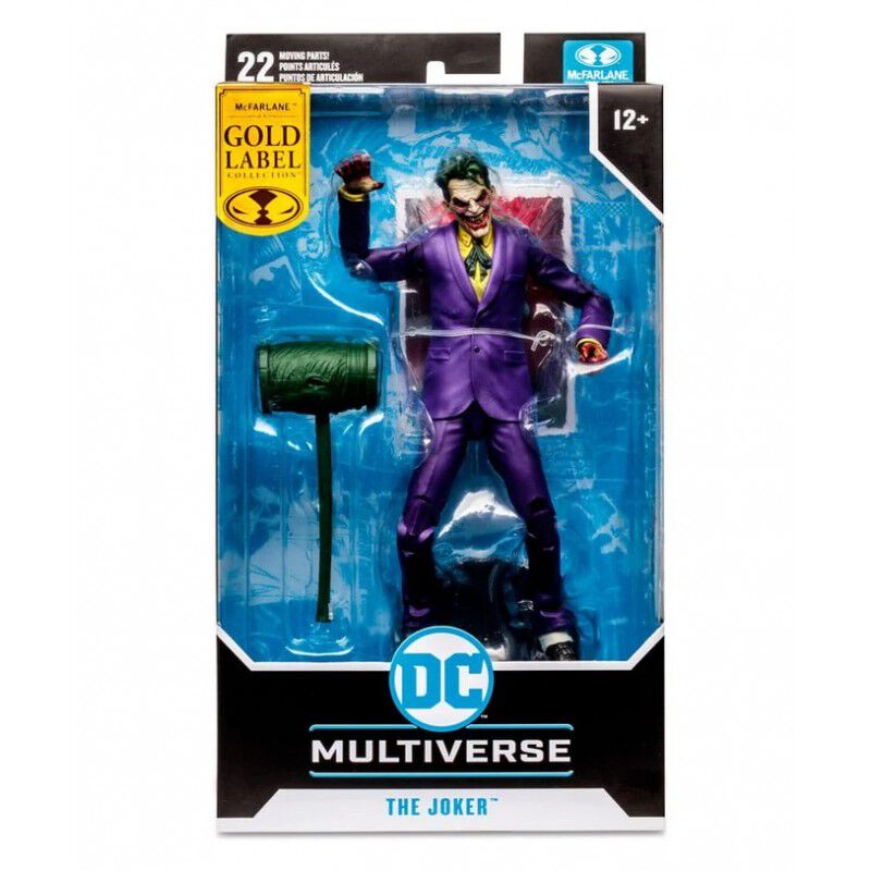 Figura Joker DC Multiverse Gold Label 19 cms image number null